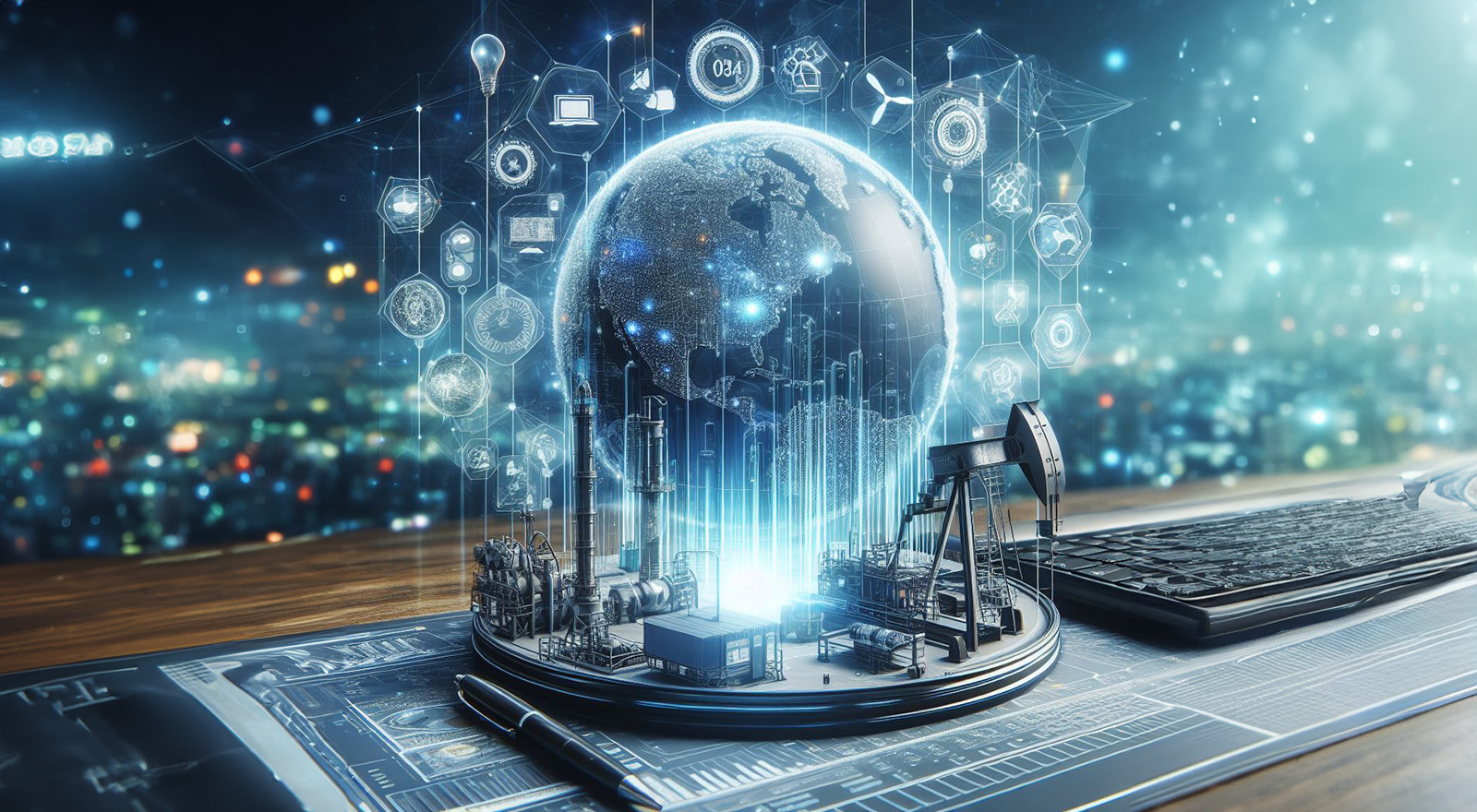 What is an open data platform in drilling and well operations?